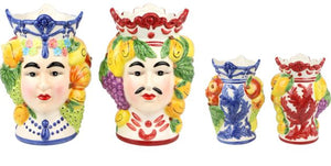 Sicillian Heads - set of 2