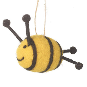 Large Hanging Woollen Bee