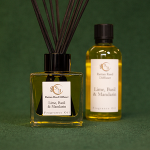 Reed Diffuser - Lime, Basil & Mandarin