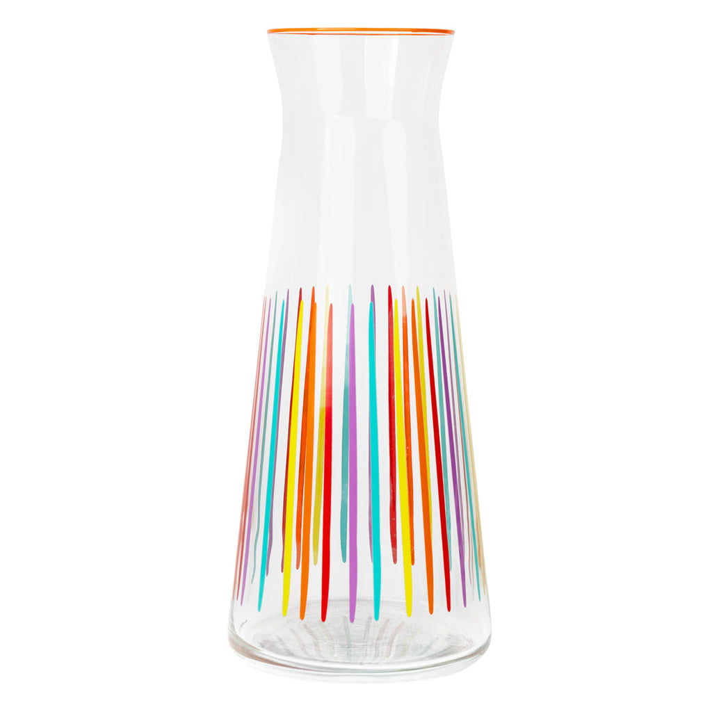 Carafe Ribbed Colourful Striped Carafe – Interiors at Nine to Eleven
