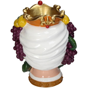 Exotic Man's Head Vase