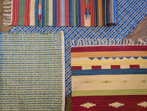 Rug - Kilim Wide Stripe Runner 70x220cm