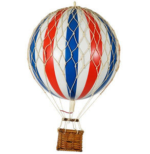 Balloon - Floating the Skies, Red, White, Blue, Stripe