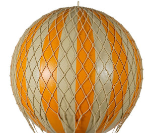 Balloon - Orange Stripe Large