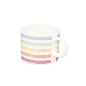 Mug - Bone China Pastel Stripe