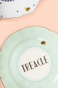 Cheeky Tea Plates w Box S/4