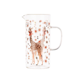 YE- Glass Jug Giraffe
