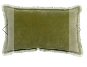 Fara Rectangle Cushion olive 40x65cm