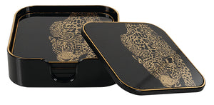 Accessories - Leopard Coasters