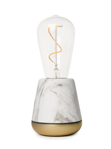 Lamp - Cordless White Marble Effect