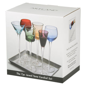 Glassware - 7 Piece Long Stem Liqueur Set
